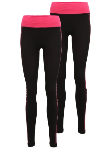 Albert Schäfer Sport Leggings 2er Pack in Schwarz