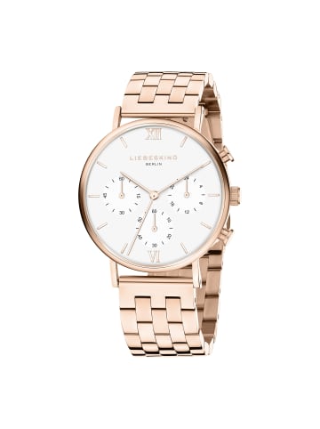 LIEBESKIND BERLIN Armbanduhr Small Modern Chronograph in roségold
