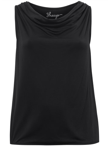 sheego Tanktop in schwarz
