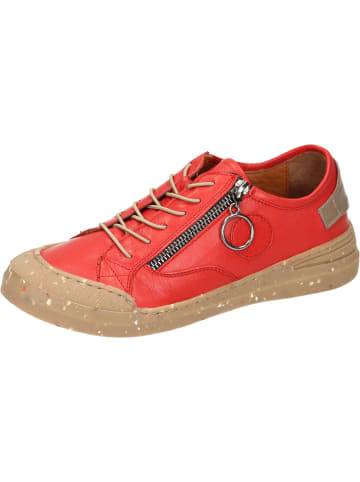 manitu Sportliche Halbschuhe, Sneakers Low in rot