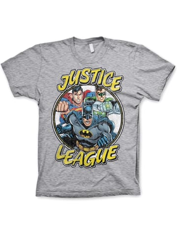 Justice League T-Shirt in Grau