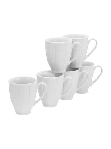 CreaTable Kaffeebecher  330 ml in Weiß in Weiß