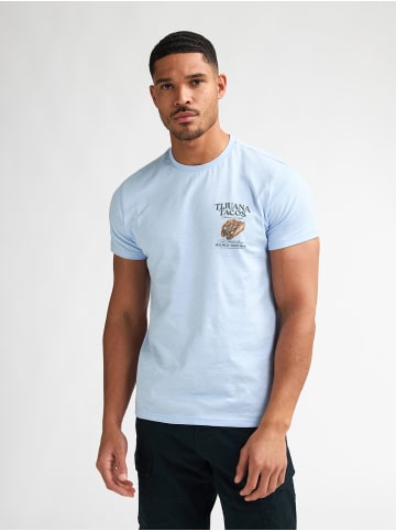 Petrol Industries T-Shirt mit Rückenprint Tijuana in Blau