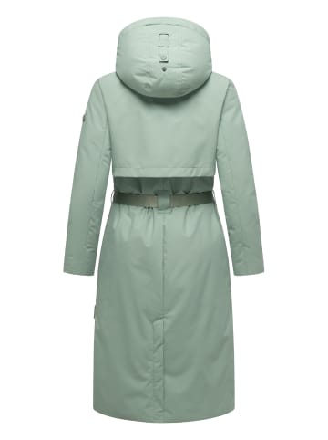 Navahoo Wintermantel Waldbummler 14 in Smokey Mint