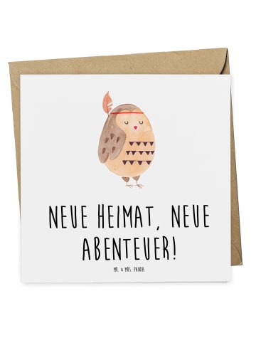 Mr. & Mrs. Panda Geschenkgutschein Einweihungsfeier Abenteuer mi... in Weiß