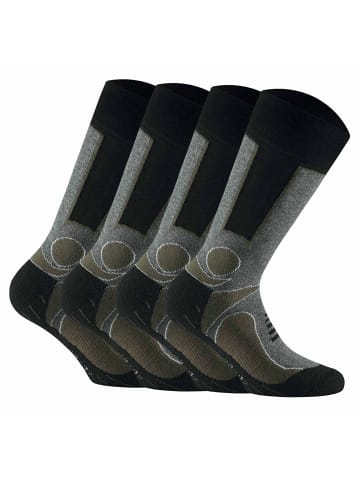 Rohner Socken 4er Pack in Khaki