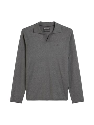 Marc O'Polo Polokragen-Pullover regular in graphite grey melange