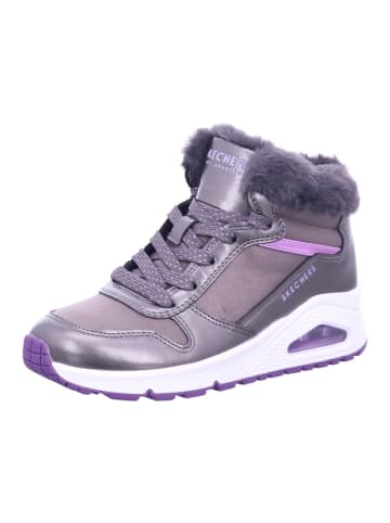 Skechers Schnürschuhe UNO - COZY ON AIR in gunmetal