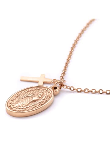 Steel_Art Halskette Alterum rose goldfarben in rosegoldfarben