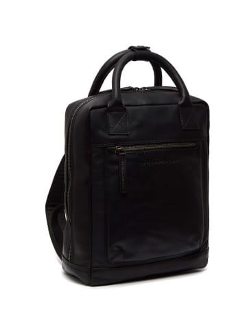 The Chesterfield Brand Wax Pull Up Lincoln Rucksack Leder 32 cm Laptopfach in black