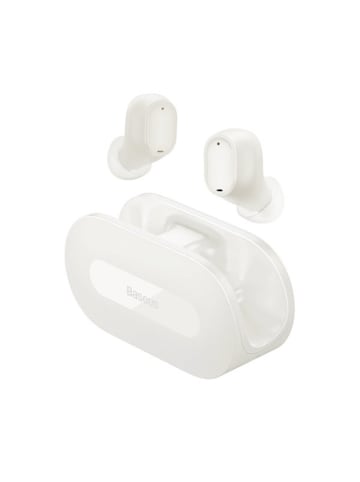 Baseus Baseus Bowie EZ10 TWS Bluetooth 5.3 kabellose Kopfhörer – weiß in Weiß