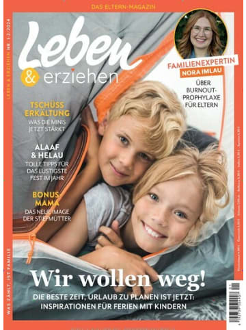 Hubert Burda Media 11 x LEBEN & ERZIEHEN Zeitschrift (Gutschein für Jahres Abo)