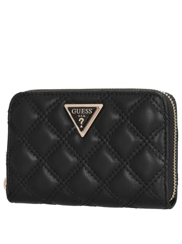 Guess Giully II SLG - Geldbörse M 4cc 14 cm (beige) in schwarz