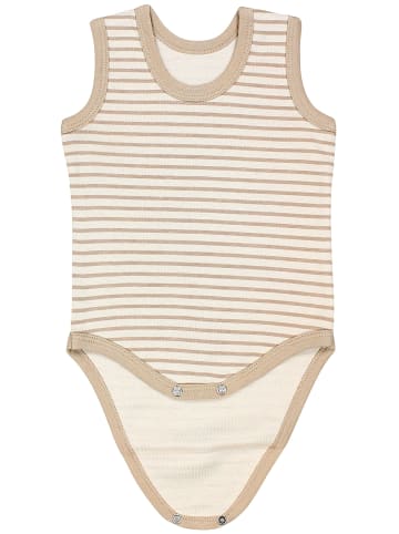 TupTam Baby Jungen Achselbody 5er Pack in beige/blau