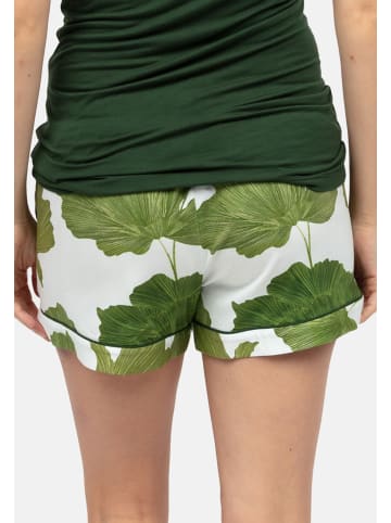 Cyberjammies Olive Shorts Nachtwäsche in grün