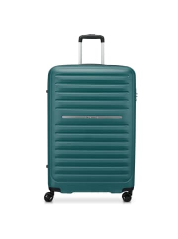 Roncato Ibiza - 4-Rollen-Trolley L 75 cm (black) in bottle green
