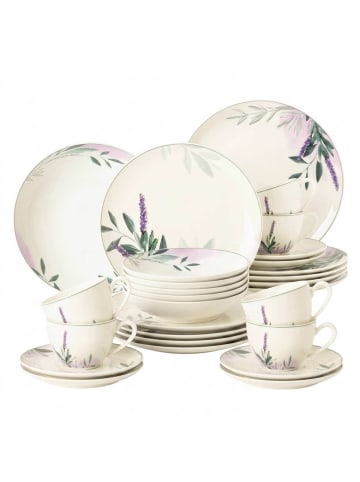 Seltmann Weiden 30-tlg. Kombiservice Savona Provence in Bunt-Beige – in bunt-beige