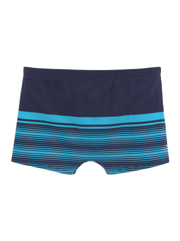 Venice Beach Boxer-Badehose in blau-marine