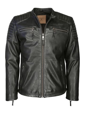 TOP GUN Lederjacke TG20193086 in schwarz