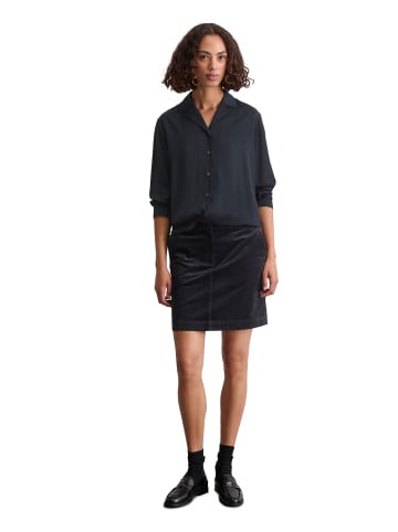 Marc O'Polo Cord-Minirock A-Shape in Deep Night Blue