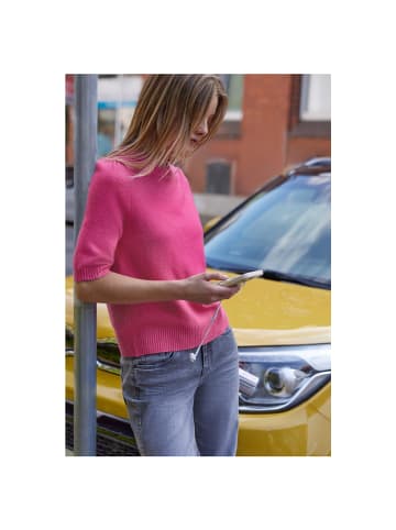 Street One Pullover in ruby raspberry mel.