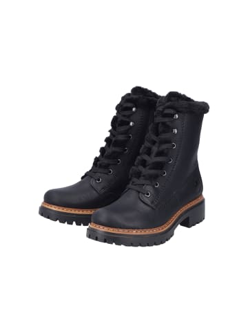rieker Belinga-Lederstiefelette Schwarz