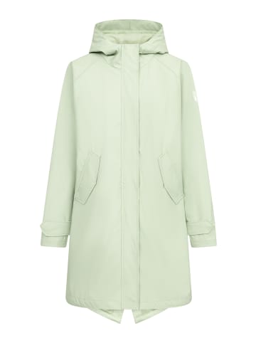 Derbe Regenjacke Traveby Friese Plain in fog green