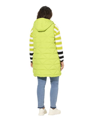 Ulla Popken Weste in apfelgrün