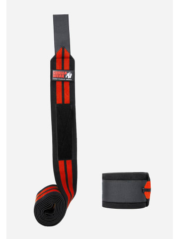Gorilla Wear Knee Wraps - Schwarz/Rot
