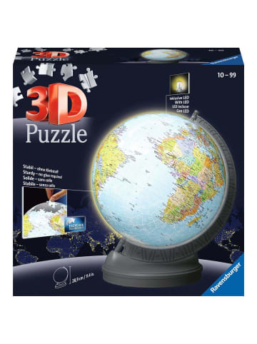 Ravensburger Konstruktionsspiel Puzzle 540 Teile Globus mit Licht 10-99 Jahre in bunt