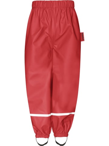 Playshoes Fleece-Halbhose in Rot