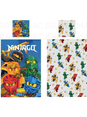 LEGO LEGO Ninjago Kinder-Bettwäsche 100x135 cm + 40x60 cm