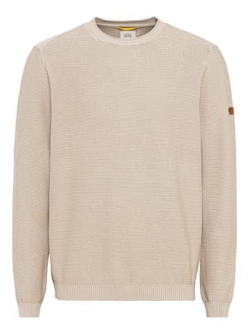 Camel Active Strickpullover aus Organic Cotton in Beige