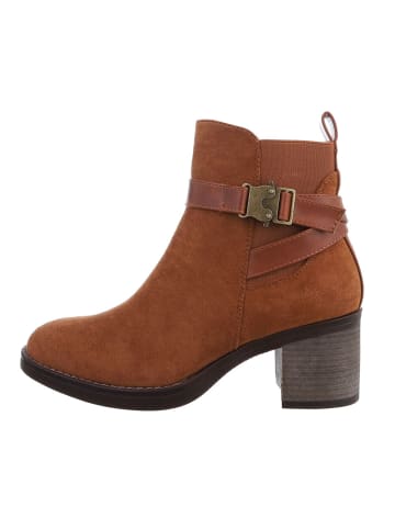 Ital-Design Stiefelette in Camel