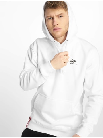 Alpha Industries Alpha Industries Kapuzenpullover in white