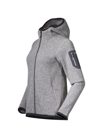 Bergans W KAMPHAUG KNITTED HOODIE in Sand