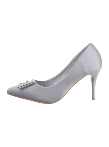 Ital-Design Pump in Silber und Grau