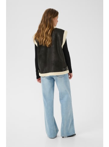 Kaffe Weste KApernille Loose fit in Black Deep