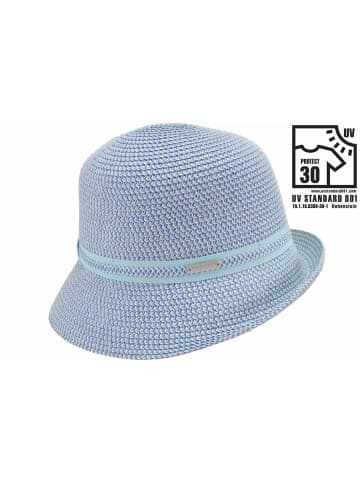 Seeberger Strohhut in blau