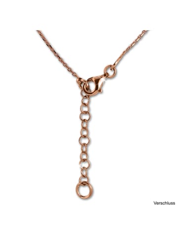 SilberDream 925 Silber vergoldet (Rosegold 333) Damen SilberDream Ketten ca. 44cm - 47cm