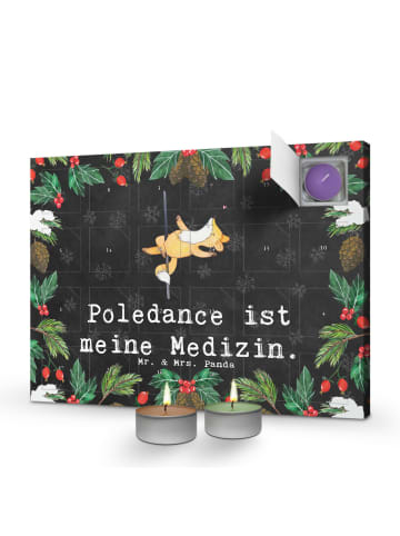 Mr. & Mrs. Panda Duftkerzen Adventskalender Fuchs PoledanZeichen mit ... in Kreidetafel