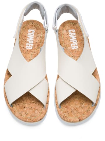 Camper Riemchensandalen " Oruga " in Beige