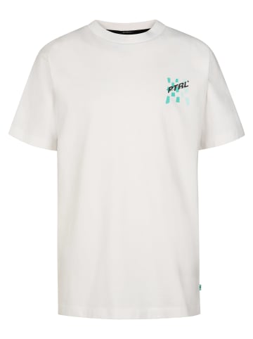 Petrol Industries T-Shirt mit Rückenprint Cañón in Weiß