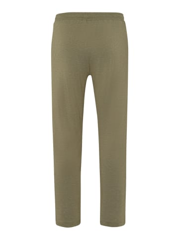 Hanro Sweatpants Casuals in moss melange