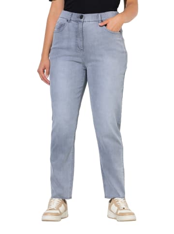 Ulla Popken Jeans in light grey denim
