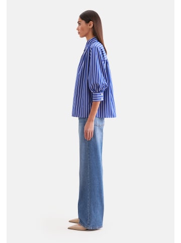 Seidensticker Hemdbluse Regular in Mittelblau