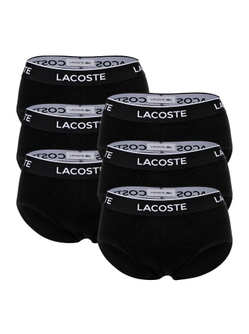 Lacoste Slip 6er Pack in Schwarz