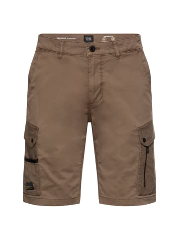 Camel Active Bermuda Shorts mit Cargo-Taschen in Schlammbraun