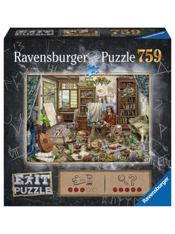 Ravensburger Puzzle 759 Teile Das Künstleratelier Ab 12 Jahre in bunt