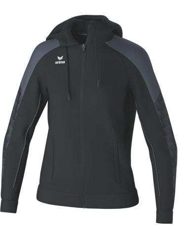 erima Trainingsjacke "Evo Star Trainingsjacke Mit Kapuze" in Schwarz